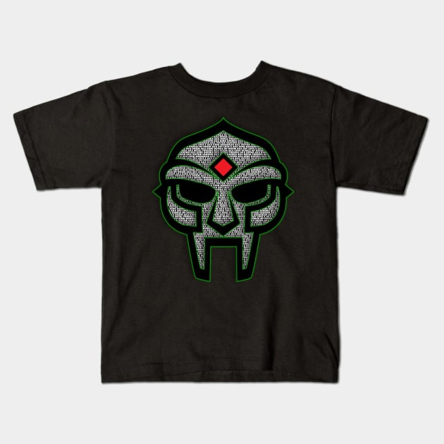 MF DOOM AKA.... PART 2 Kids T-Shirt by DIGABLETEEZ